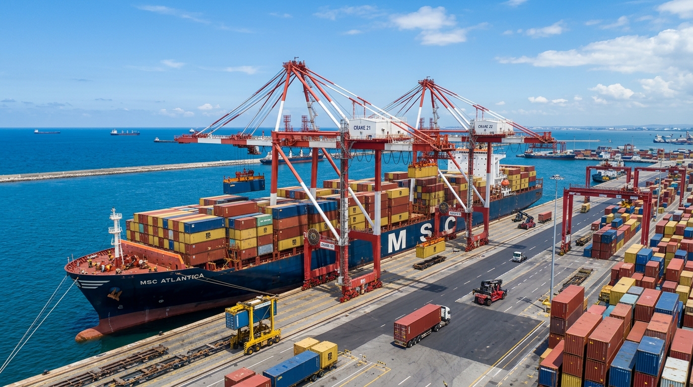 Sri Lanka Sea Port & Factory Export